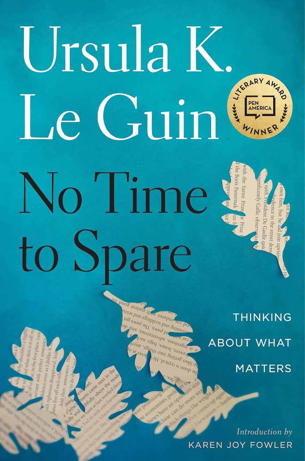 Ursula K. Le Guin: No Time to Spare (2017)
