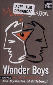 Michael Chabon: Wonder boys (1995, Wheeler Pub.)