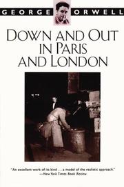 George Orwell: Down and Out in Paris and London (AudiobookFormat, 2007, Blackstone Audio Inc.)