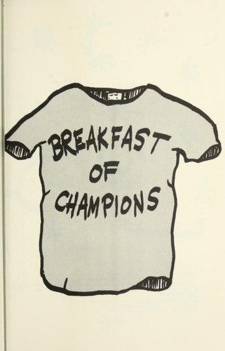 Kurt Vonnegut: Breakfast of champions (1973, Delacorte Press)