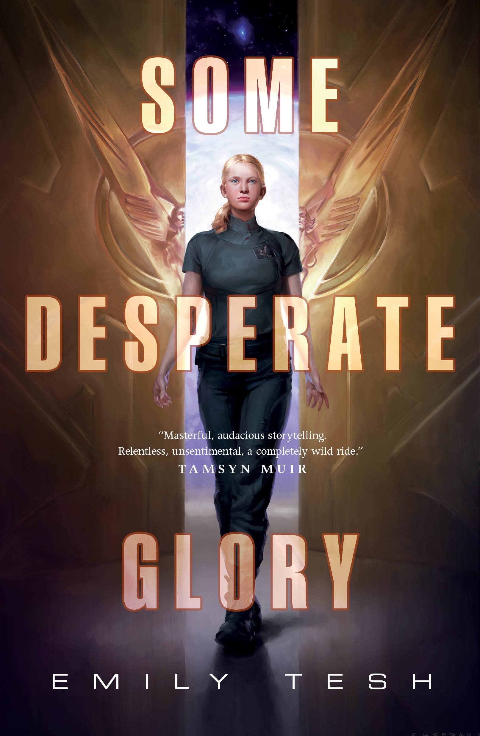Emily Tesh: Some Desperate Glory (2023, Doherty Associates, LLC, Tom)