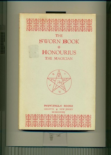 Daniel J. Driscoll: The Sworn Book of Honourius the Magician (Hardcover, 1983, Heptangle Books)