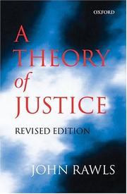 John Rawls: A Theory of Justice (1999, Oxford University Press)