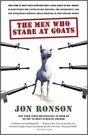 Jon Ronson: The Men Who Stare at Goats (2006, Simon & Schuster)