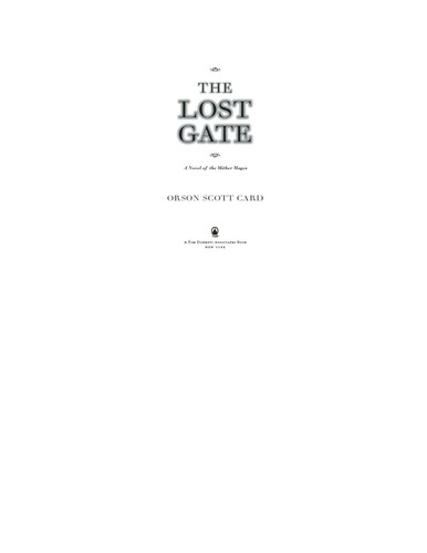Orson Scott Card: The Lost Gate (CD) (Blackstone Audio, Inc.)