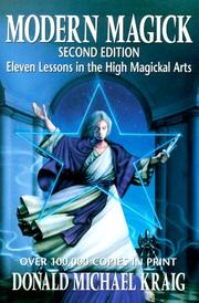 Donald Michael Kraig: Modern magick (1988, Llewellyn Publications)