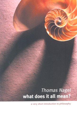 Thomas Nagel: What Does It All Mean? (2004, Oxford Univ Pr (Sd))