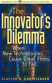 Clayton M. Christensen: The Innovator's Dilemma (Audio Cassette, 2000, Highbridge Audio)